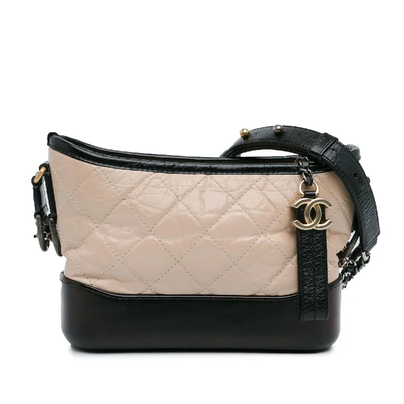 Chanel Small Aged Calfskin Gabrielle Hobo (SHG-BZRlCl)