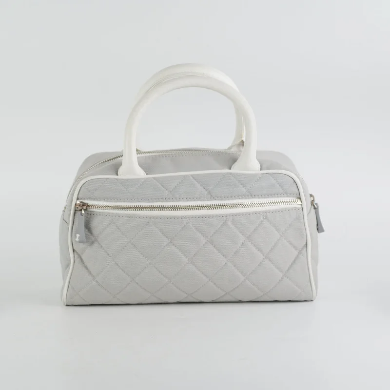 Chanel Bowling Bag Grey