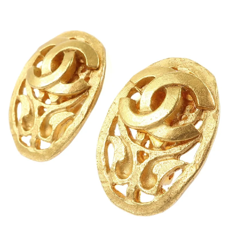 CHANEL Earring Oral Vintage G  95A  9.47g   Earring