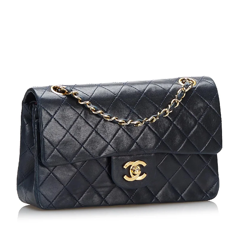 Chanel Small Classic Lambskin Double Flap (37069)