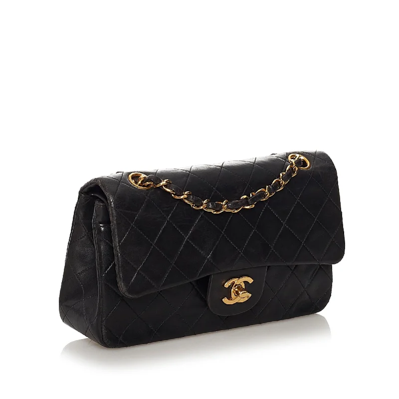 Chanel Small Classic Lambskin Double Flap (37873)