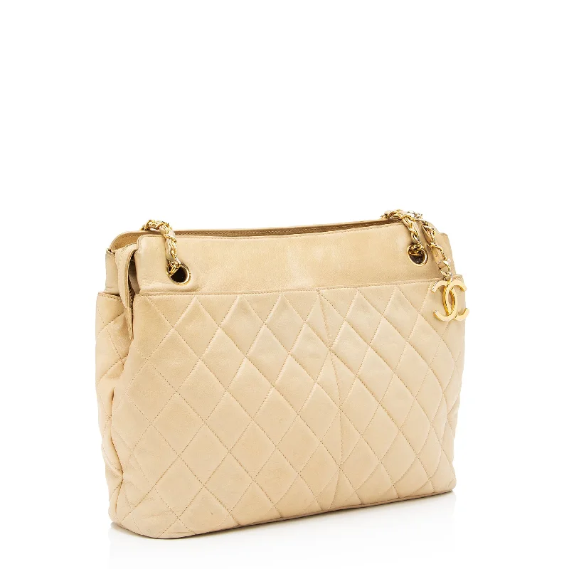 Chanel Vintage Quilted Lambskin Shoulder Bag - FINAL SALE (23722)