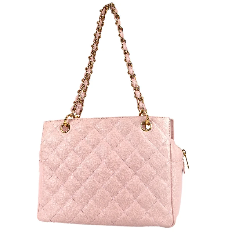 Chanel 2001-2003 Petite Timeless Tote PTT Pink Caviar