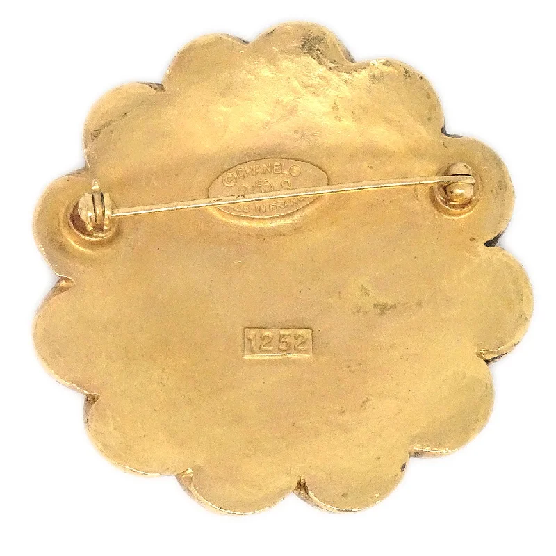 CHANEL 1993 Medallion Brooch Pin 1252 27312