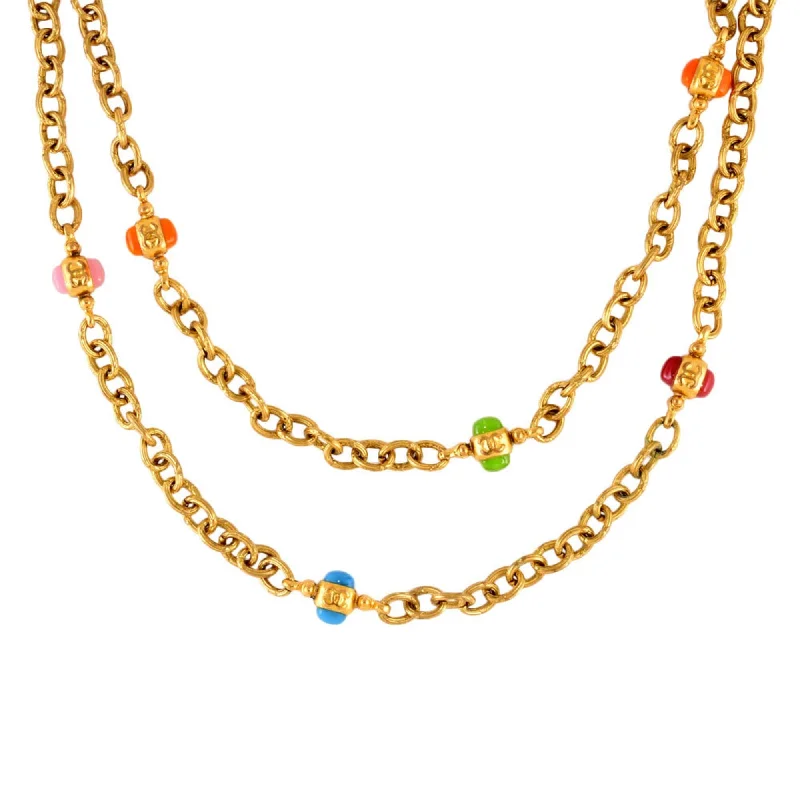 CHANEL Coco Mark Necklace