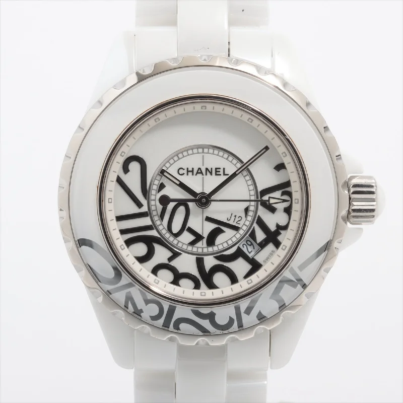 Chanel J12 H5239 SSCE QZ White