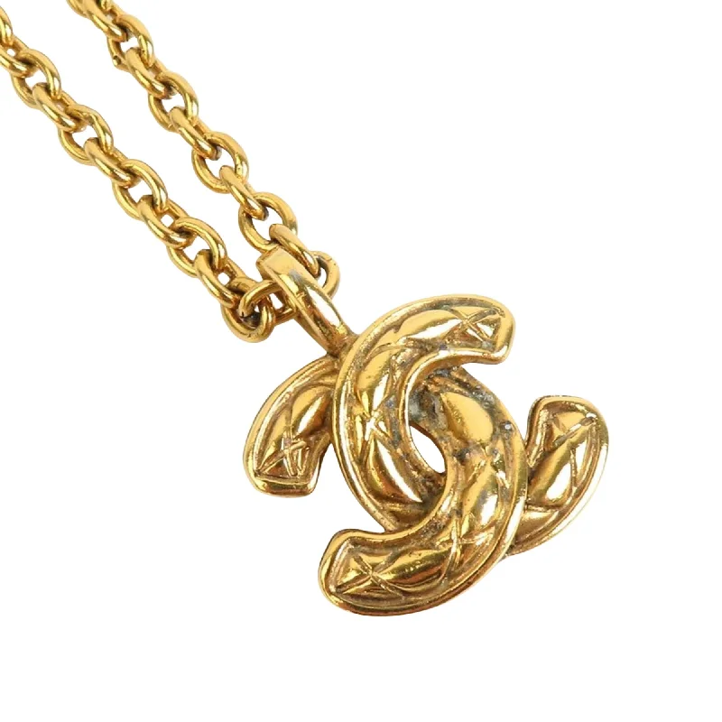 CHANEL Logo CC Necklace