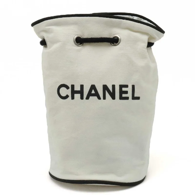 CHANEL NOBELTY LOGO PRINT WORKSHIP WORKSHIP WITH WHITE WHITE BLACK BLACK BLUMIN MARKET SHOP