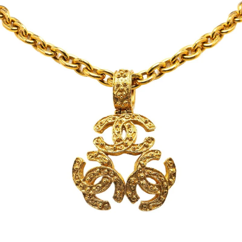 CHANEL Triple coco Necklace