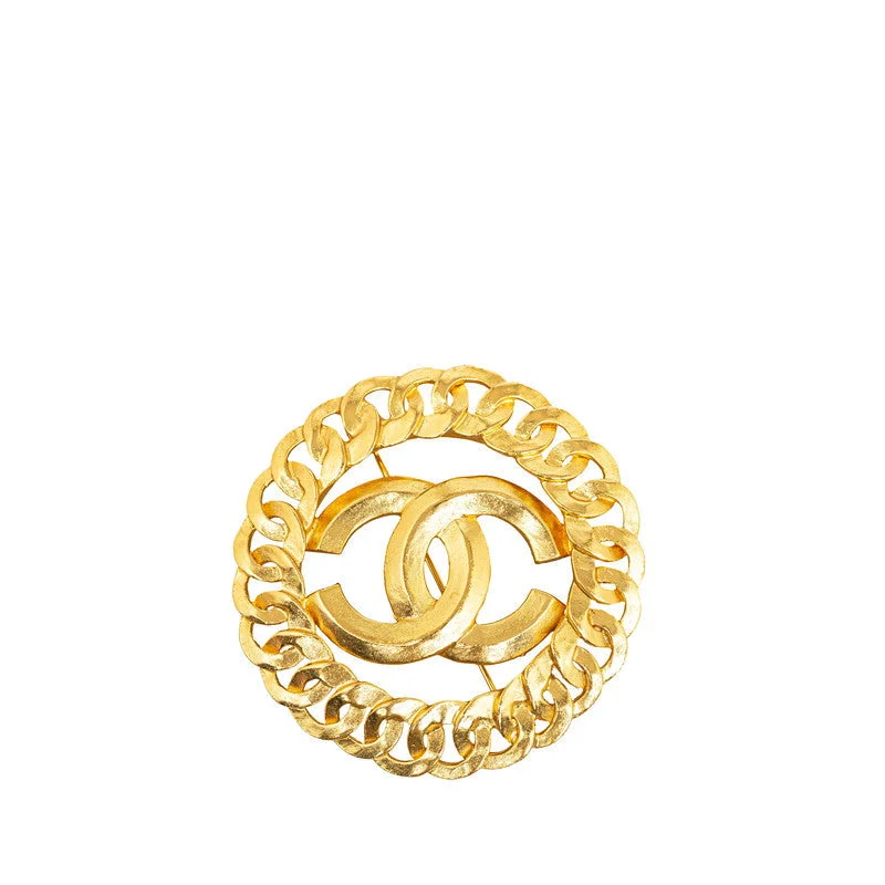 Chanel Vintage Chain Coco Brooch G   Chanel